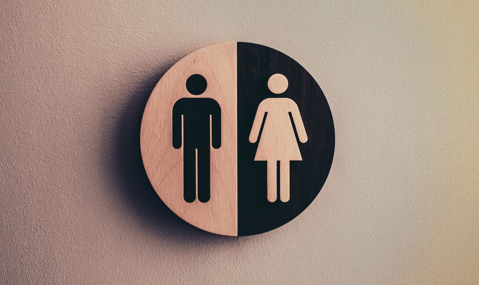 image of male/female bathroom signs